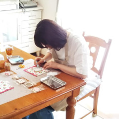 自宅ダイニングがレッスン会場です。