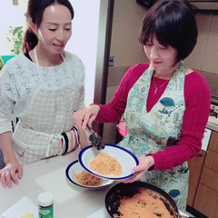 ママ友同士で楽しくレッスン♪