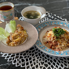 パラパラ炒飯のレッスンです（生徒様が作ったものです♪）