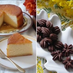 ブランデーケーキと絞りだしクッキーのレッスン