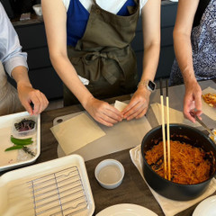 素敵なキッチンで楽しく作業♪💖身も心も体も癒される会です♪