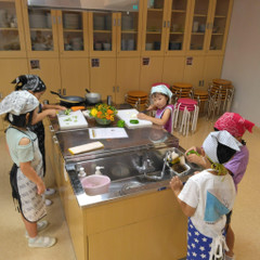 切りものも子供たちだけでとても上手にできました