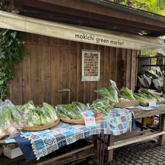 湘南農家さん直送の旬の有機野菜を使用します。