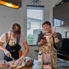 作業しながら楽しい時間😁
