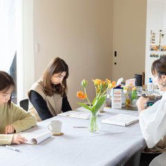 レッスンではお家で再現できるよう、ポイントなどを説明します。