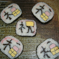 お祝いの気持ちを　お寿司に込めて［祝い巻き］