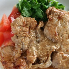 豚ロース肉の洋風しょうが焼き