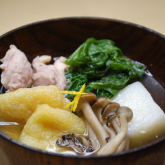 かつお菜のお雑煮