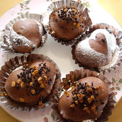 【サクサク全粒粉入りチョコココアパン】