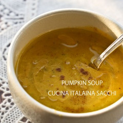 カボチャまるごとスープ