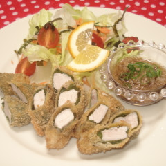 豚肉の大葉包み揚げ