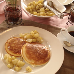 ★ポテト＆ふっくらパンケーキSET★