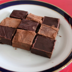 石畳みのチョコレート