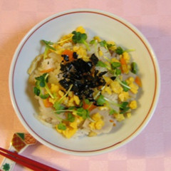 菜の花ちらし寿司