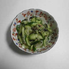 夏野菜の即席漬け