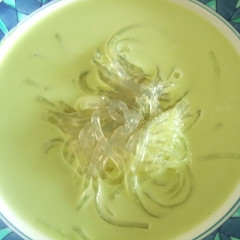 ところてん入り枝豆のすり流し