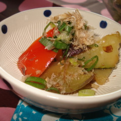 ★めんつゆで～簡単夏野菜炒め★