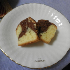 マーブルパウンドケーキ