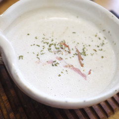 ごぼうと長ネギのポタージュスープ