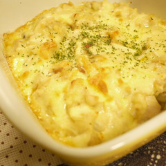 チキンの豆乳クリームグラタン