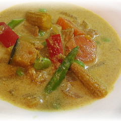 豆乳カレースープ