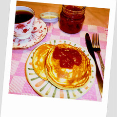 ふんわりパンケーキレシピ