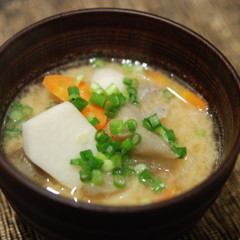 ごま風味けんちん汁