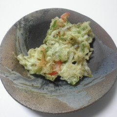 いかなごのかき揚げ