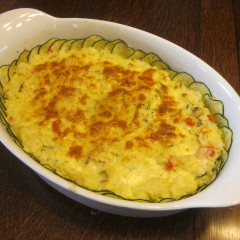 旨っカレー米と、シーフード・ズッキーニのドリア