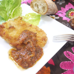 ささみのチキンミラネーゼ