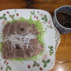 塩豚のゆで豚