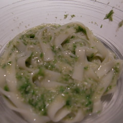オクラの冷製パスタ