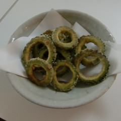 ゴーヤカレーチップス