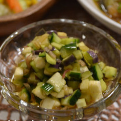 夏野菜でご飯のお供！★だし★