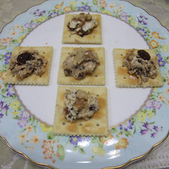 カフェオレチーズカナッペ