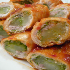 セロリの肉巻き