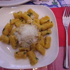 イタリア伝統料理～カボチャのニョッキ