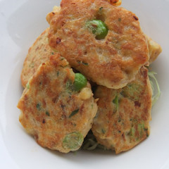 ツナとじゃが芋の落とし焼き