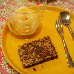 チョコバナナのブラウニー