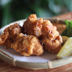 かりかり衣のから揚げ