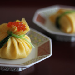 茶巾すし＆袱紗ずし