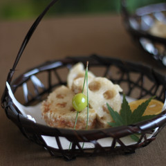 蓮根のはさみ揚げ