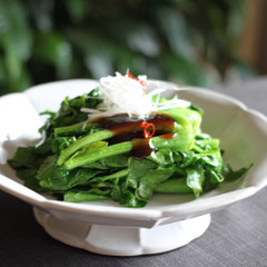 油菜（菜花のオイスターソースがけ）