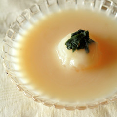 ゆずの香り　蕪のとろとろスープ