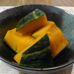カボチャのしょう油煮ココナッツ風味