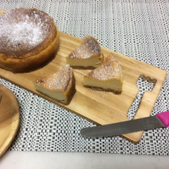 簡単ふあふあベイクドチーズケーキ
