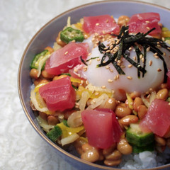 名物納豆のバクダン丼