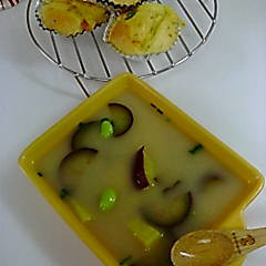♪ビタミンたっぷり！夏野菜の豆乳スープ♪