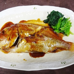 鯛の煮つけ