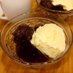 コーヒー寒天  コーヒー黒蜜